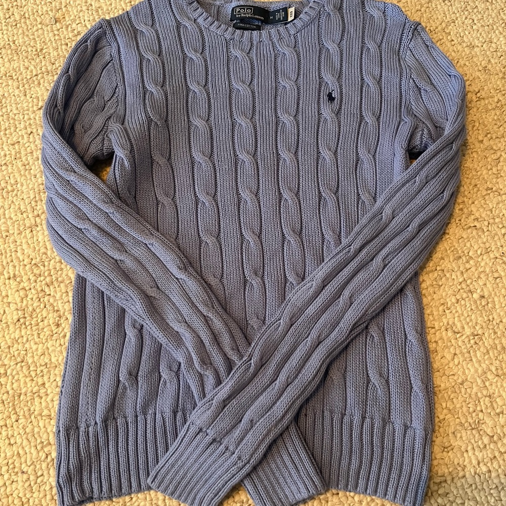 POLO blue sweater
